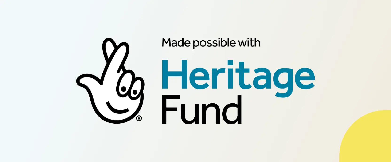Logo of the National Lottery Heritage fund