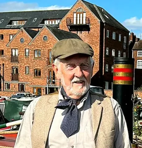 A photograph of Brian Hill, Bramble volunteer at Stourport Forward